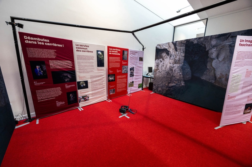 Le monde souterrain des carrières
