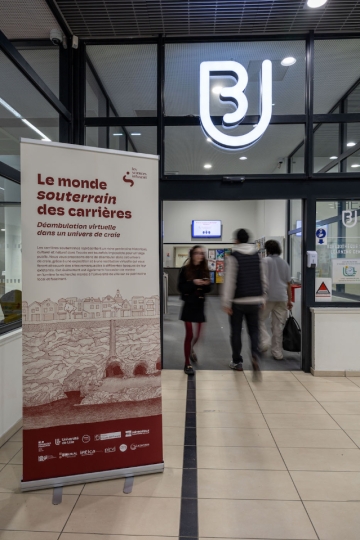 Le monde souterrain des carrières