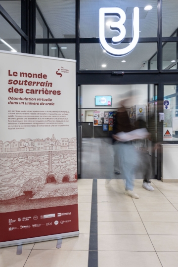 Le monde souterrain des carrières