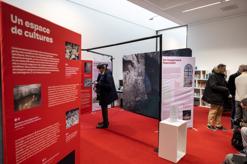 Le monde souterrain des carrières