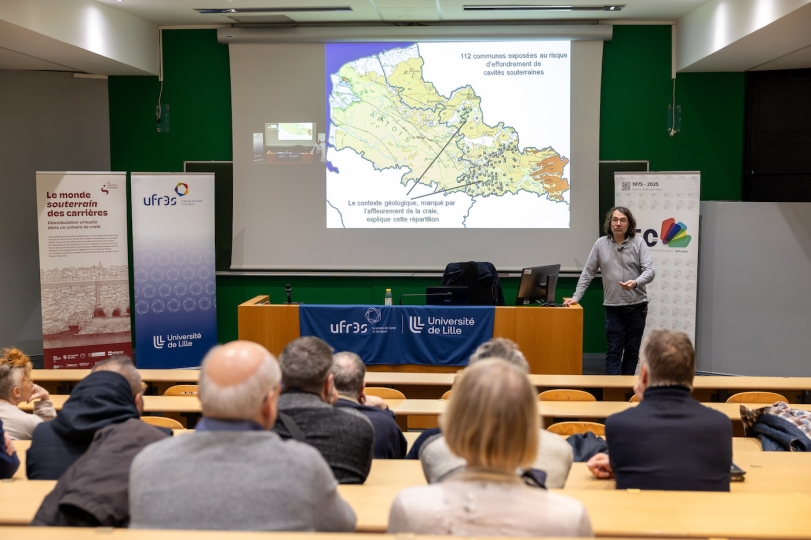 Le monde souterrain des carrières