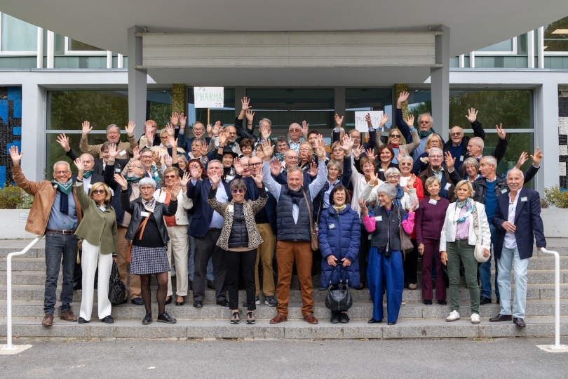 RDV des alumni de pharmacie 50 ans après leur diplôme